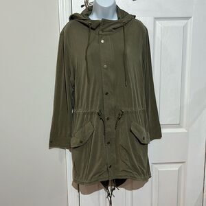 Polo Ralph Lauren Hooded Army Field Jacket Military surplus Men's jacket size S